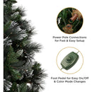 Papyrus Arbol De Navidad Artificial Preiluminado De 7 Pies,
