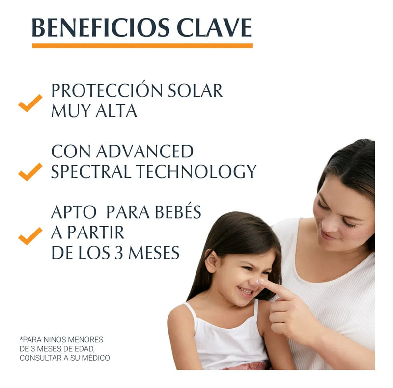 Sun Kids Sensitive Protect Fps - Eucerin 200 Ml