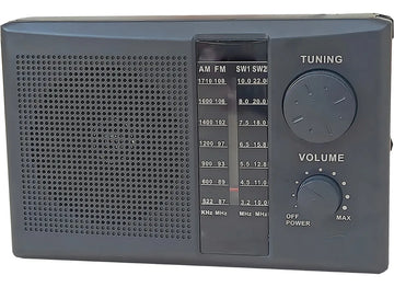 Radio Sonivox Electrico, Bateria Analógico Portátil