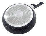 Set 3 Sartenes Antiadherentes Schaffhausen Mármol Gris Color Gris Oscuro