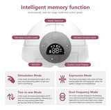 Extractor De Leche Electrico, Pantalla Lcd, 4 Modos Con 12 N