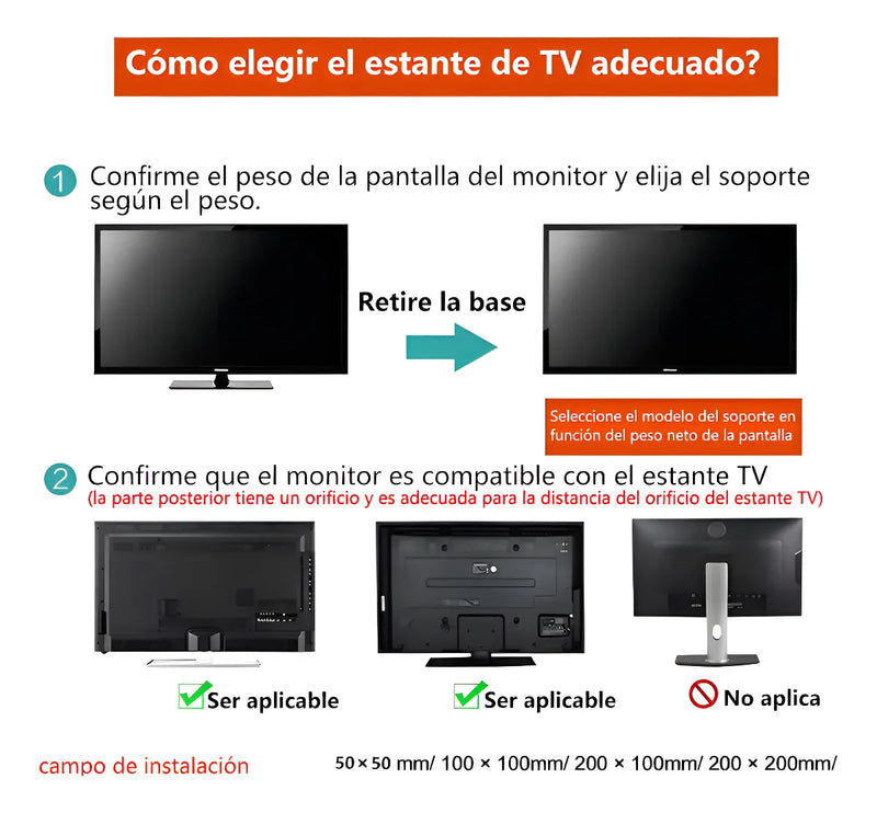 Soporte Pantalla Tv Pared Vesa 14 A 42 Pulgadas Brazo Articu Color Negro
