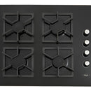 Estufa De Empotrar Tandoori Cristal 66x54 Gas Natural Haceb Color Negro