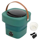 Mini Lavadora Plegable Portátil De 4l Verde