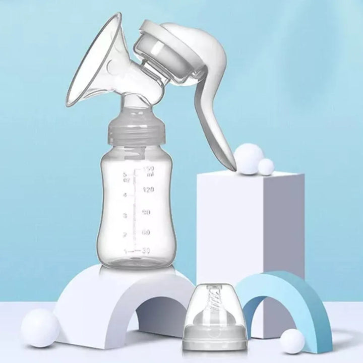 Extractor Succionador De Leche Materna Manual Con Tetero