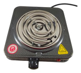 Estufa Eléctrica Mini Hornilla De 1 Puesto 5 Niveles Cocina Negro