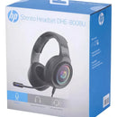 Auriculares HP Gamer DHE-8008u DHE-8008u negros con luz LED RGB