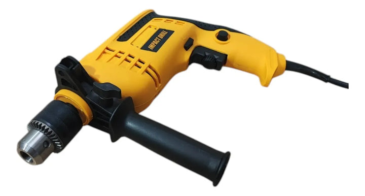 Taladro 1/2 Percutor 2 Velocidades Reversa + Kit De Herrami Amarillo 50-60 Hz