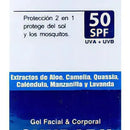 Protector Solar Sundark+repelente Spf50 120gr