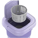 Mini Lavadora Electrica Portátil Plegable Morado