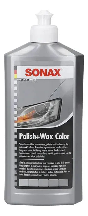 Sonax Polish & Wax Abrillantador Y Cera Color Gris Plata
