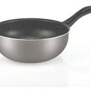 Wok Imusa 24cm Antiadherente Talent Color Gris