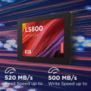 Disco Sólido Ssd Interno Lenovo Ls800 5sd1n53074 Solido 480gb Negro