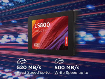 Disco Sólido Ssd Interno Lenovo Ls800 5sd1n53074 Solido 480gb Negro