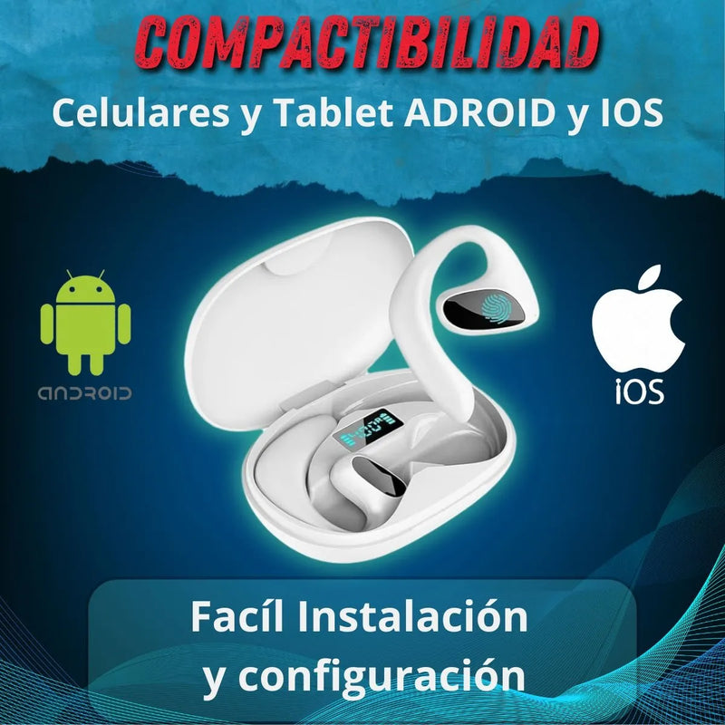 Audifonos De Traduccion Instantaneos De Idioma Inalámbricos Blanco