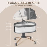 Moisés Eléctrico Inteligente Para Bebé Con 5 Velocidades Y M