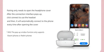 Audífonos in-ear inalámbricos blanco