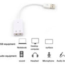 Tarjeta De Sonido Usb Externa Virtual 7.1 Audio Micrófono