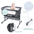 Bedside Sleeper Cuna De Cabecera, Cuna Para Bebé 3 En 1, Cun