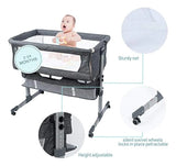 Bedside Sleeper Cuna De Cabecera, Cuna Para Bebé 3 En 1, Cun