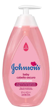 Shampoo Johnson Baby Cabello Oscuro 750 Ml