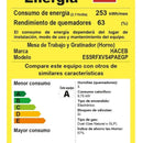 Estufa Romero Reflex Haceb 50 Cms Gas Propano Negro