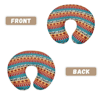 Funda De Almohada De Lactancia Azteca A Rayas