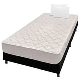 Colchón Semianatómico Y Basecama De 100x190cm Con Almohadas