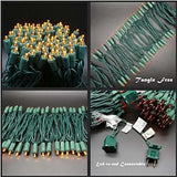 Cadena De Luces Navideñas Led De Gran Angular Con Certificac