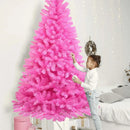 Sweet Shine Arbol De Navidad Artificial Rosa Preiluminado De
