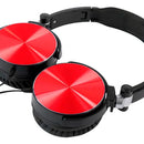 Audifonos Diadema Manos Libres Estereo Aiwa Aw X107r Rojo