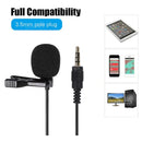Microfono Corbata Jack 3.5 Clip Grabar Audios Videos Celular