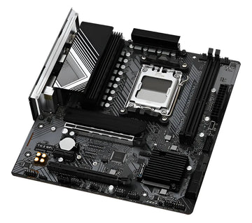 Motherboard Asrock B650m-hdv/m.2 Amd Am5 Ddr5 Color Negro