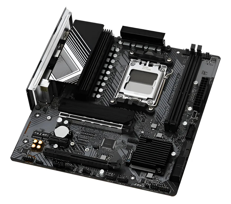 Motherboard Asrock B650m-hdv/m.2 Amd Am5 Ddr5 Color Negro