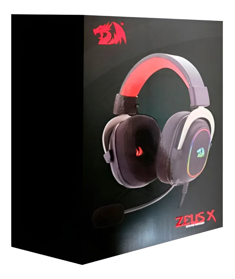 Audifono Gamer Redragon Zeus X H510 Rgb Black Color Negro