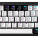 Teclado Gamer Mecánico Zifriend Ag61 Español Black Switches Retroiluminado Rainbow 62 Teclas 60% Compacto Interruptores Intercambiables En Caliente Hot Swap