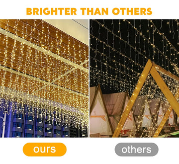 Decoracion Navidena Iluminada Led Exterior 400 Luces