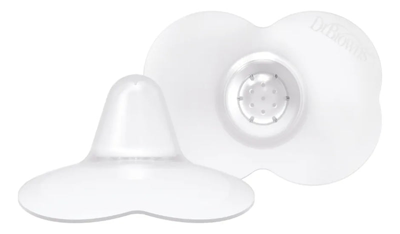 Pezonera Dr Browns Silicona + Estuche X 2und