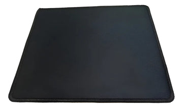 Pad Mouse Sencillo Plano Sin Gel. Negro