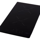 Estufa De Empotrar Inducción Negra 30cm Eléctrica 220v Haceb Negro