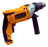 Combo Eléctrico Taladro 900w Pulidora 1200 W Trabajo Pesado - Amarillo - 50/60 Hz