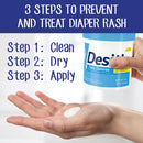 Crema Para La Dermatitis Del Pañal Del Bebe Desitin16 Oz
