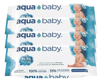 Toallitas Húmedas Aqua Baby 240 Unidades
