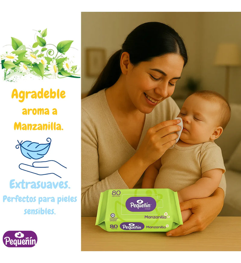Pañitos Humedos Pequeñin 640und Tollitas Humedas Bebe Pañito