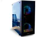 Chasis Gamer Unitec Video Templado Atx-mini Atx-micro Atx 19 Negro
