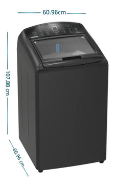 Lavadora Mabe Semiautomática Lmc48100wdab0 Diamond Gris