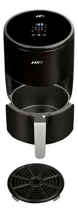 Air Fryer Freidora De Aire Digital Sin Aceite 2.5 Litros Negro