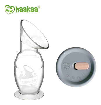 Excelente Extractor De Leche Materna Haakaa 150 Ml Con Tapa