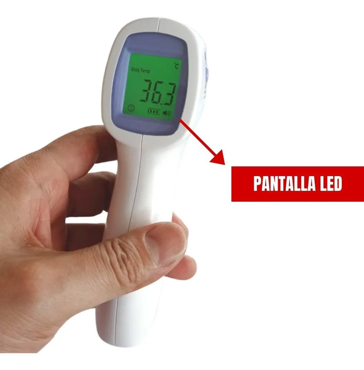 Termómetro Digital Infrarrojo Led Temperatura Niños Adultos