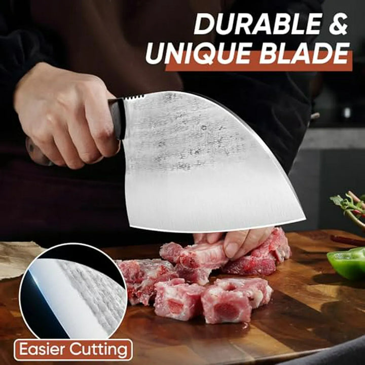 Set De Cuchillos De Carnicero Japonés De Alta Calidad Con Bo